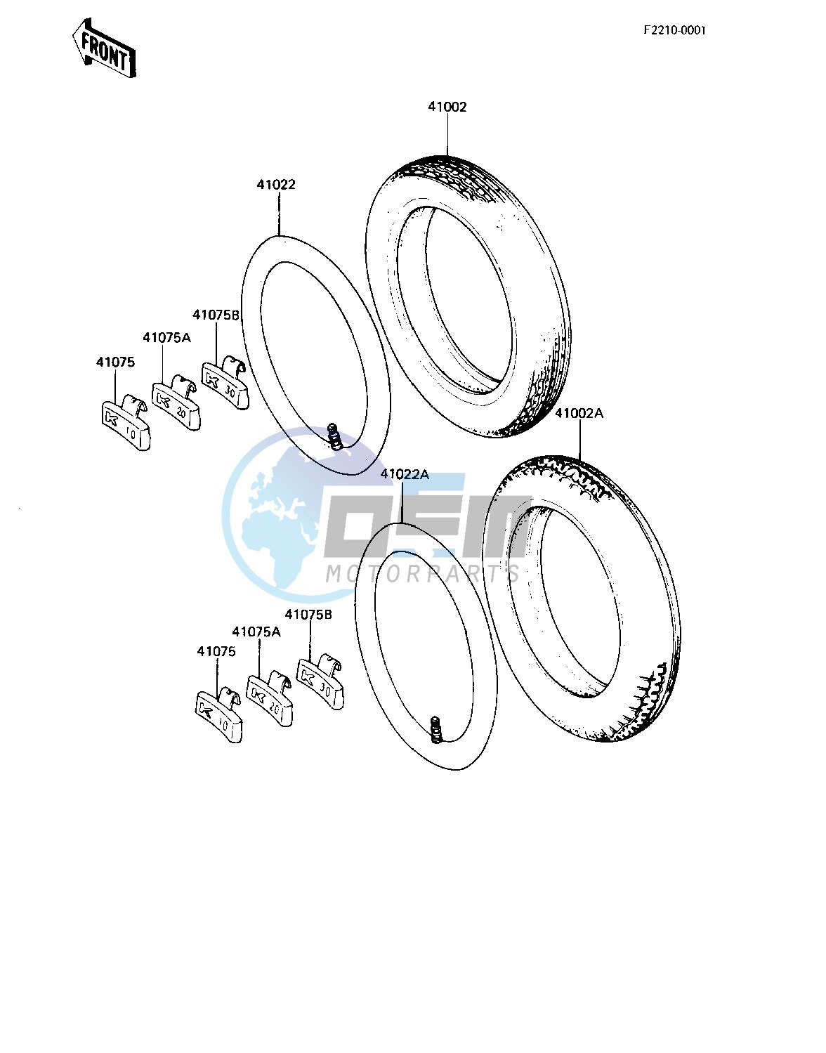 TIRES -- 81-83 A2_A3_A4- -