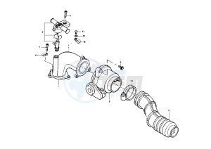 X9 500 drawing Throttle body