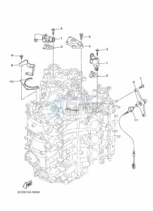 LF225XCA-2020 drawing CYLINDER-AND-CRANKCASE-3