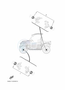 YXE1000EW YX10ERPAN (B4MF drawing MAINTENANCE PARTS KIT