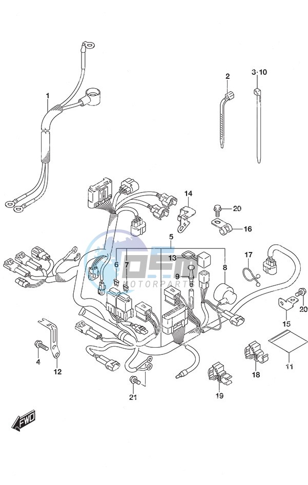 Harness Non-Remote Control