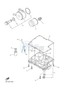 FZ8-S FZ8 FAZER 800 (42PD 42PF) drawing OIL CLEANER