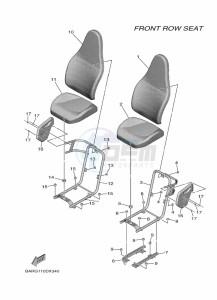 YXF850ES YX85FPSP (BARM) drawing SEAT