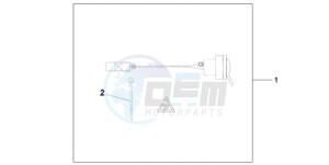 ST1300A9 CH / ABS MME - (CH / ABS MME) drawing 12V DC SOCKET