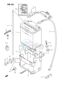 GSX1100 (E2) drawing BATTERY