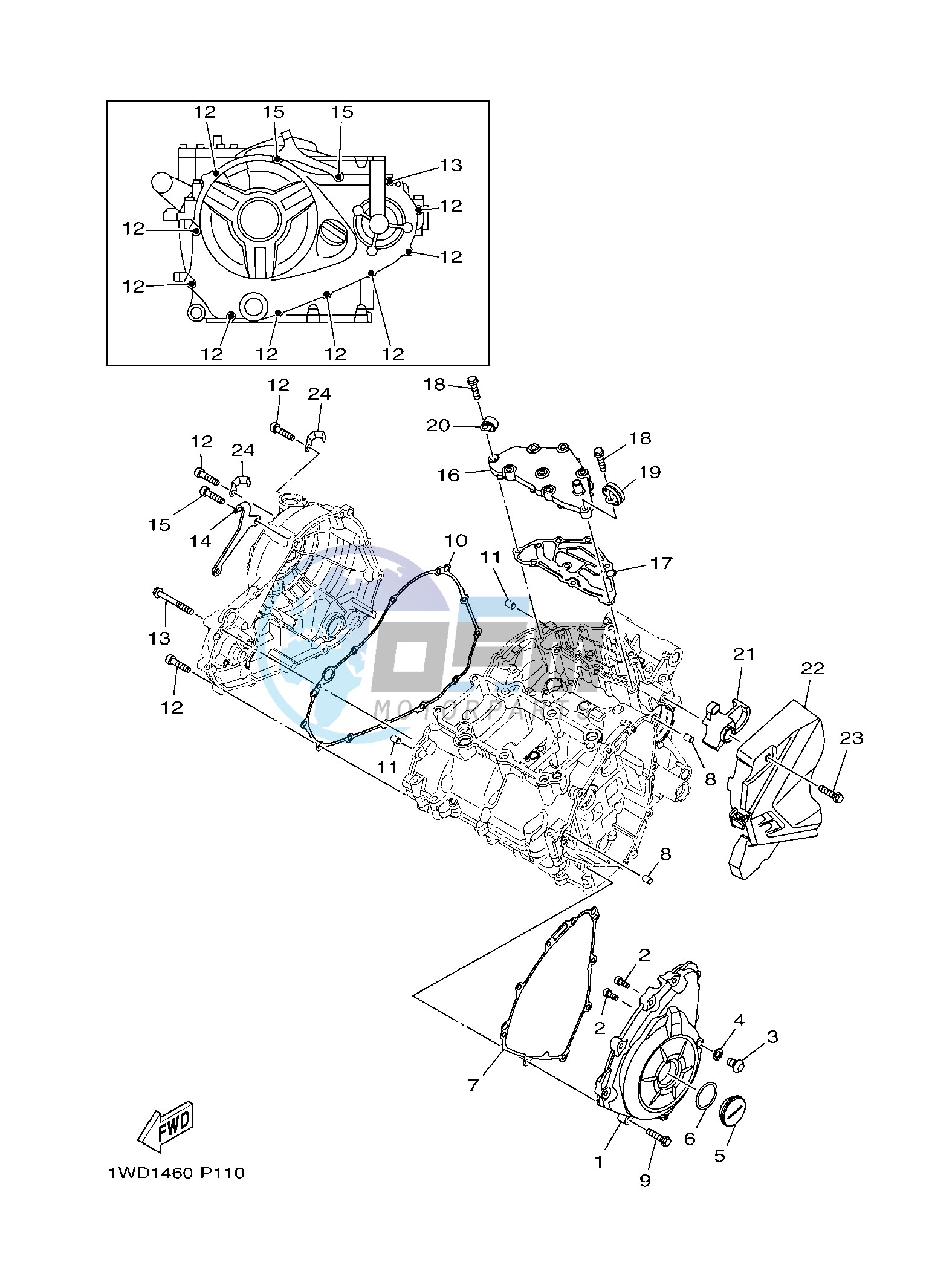 CRANKCASE COVER 1