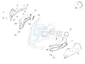 RSV4 1000 Racing Factory E4 ABS (EMEA, LATAM) drawing Duct