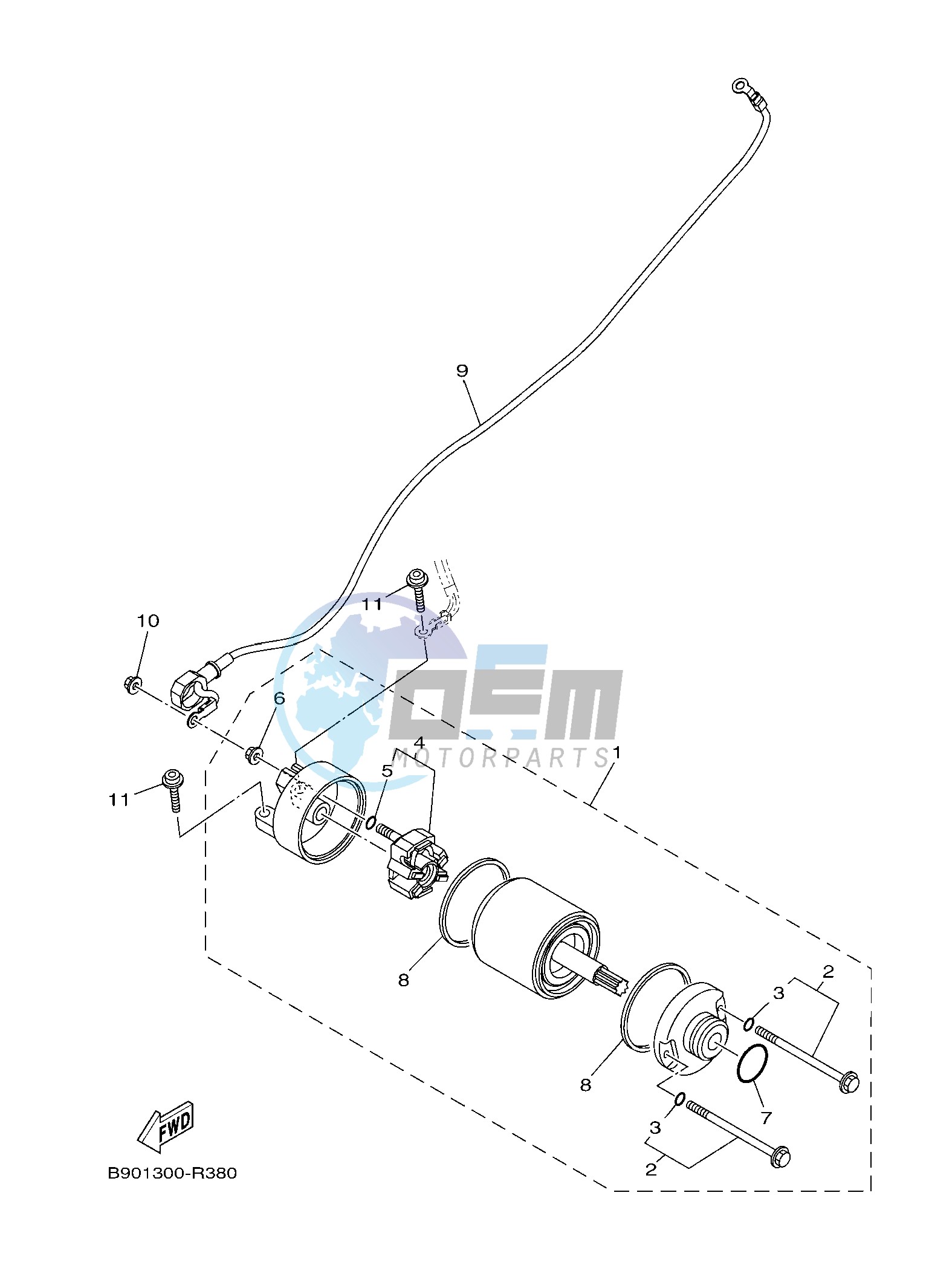 STARTING MOTOR