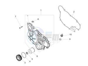 SX 125 E4 (APAC) drawing Clutch cover