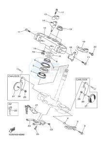 WR450F (1DXD 1DXB 1DXC 1DXE) drawing STEERING