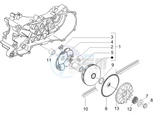 NRG 50 power DD (UK) UK drawing Driving pulley