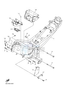 XJ6S 600 DIVERSION (S-TYPE) (36CC 36CE) drawing FRAME