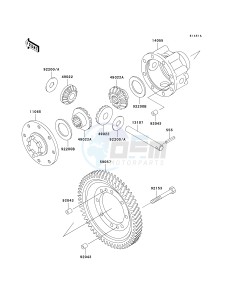 KAF 620 E [MULE 3010 4X4] (E1-E5) [MULE 3010 4X4] drawing DIFFERENTIAL-- KAF620-E4_E5- -