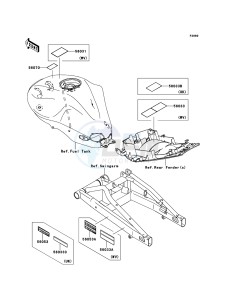 ER-6n ABS ER650B7F GB XX (EU ME A(FRICA) drawing Labels