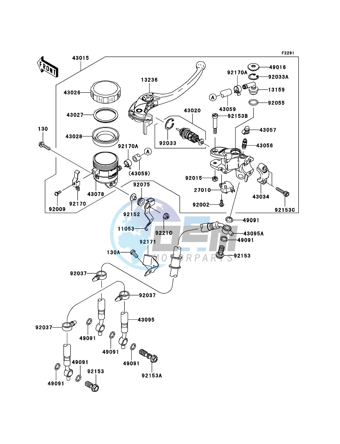 Front Master Cylinder