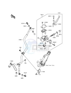 Z300 ER300AFF XX (EU ME A(FRICA) drawing Front Master Cylinder