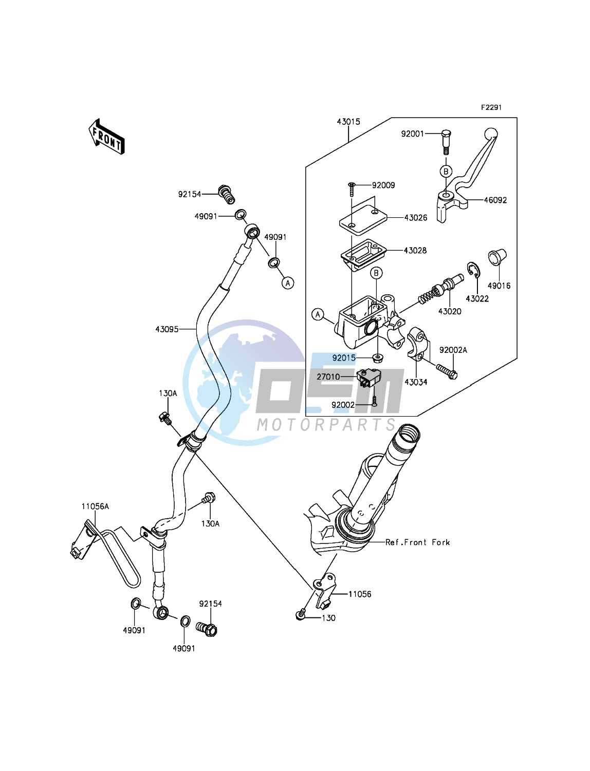 Front Master Cylinder