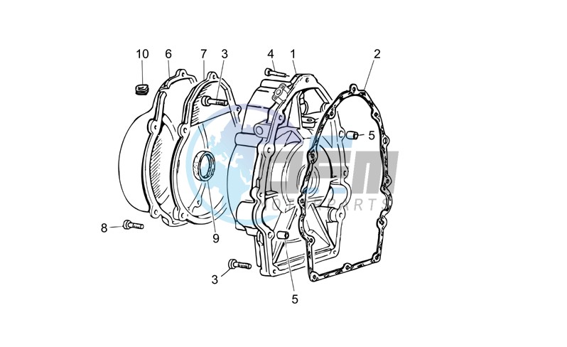 Timing system cover