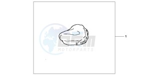 VT1100C3 drawing STUD MAIN SEAT CV