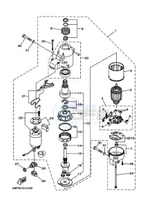 Z200PETOL drawing STARTING-MOTOR