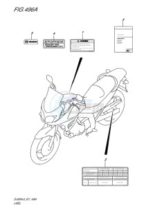 DL650 ABS V-STROM EU drawing LABEL