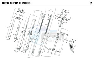 RRX SPIKE 50 drawing SUSPENSION1