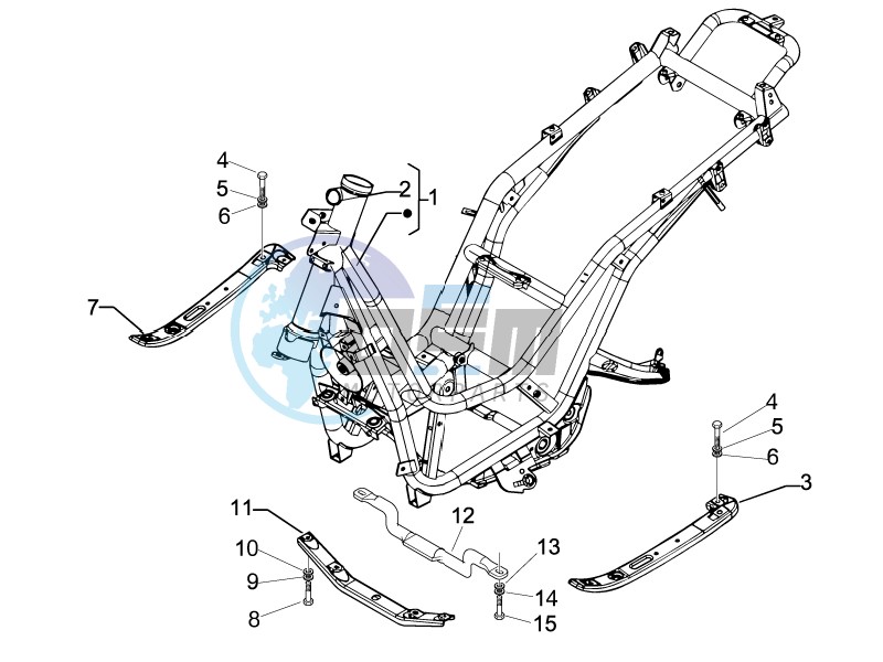 Frame bodywork