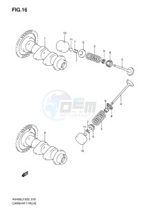 AN400Z ABS BURGMAN EU-UK drawing CAMSHAFT-VALVE