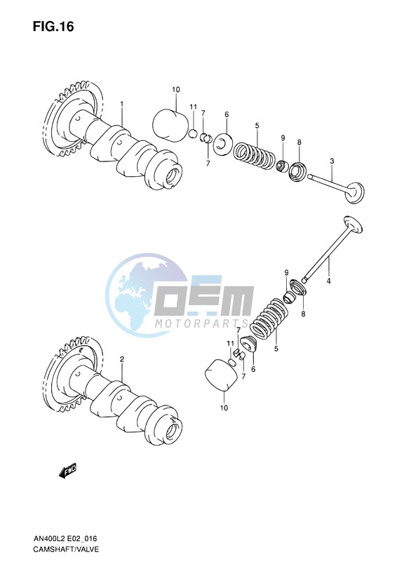 CAMSHAFT-VALVE