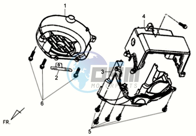 FLYWHEEL COVER