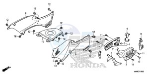 TRX250TME FOURTRAX RECON Europe Direct - (ED) drawing BODY COVER