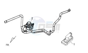 SYMPHONY 50 45KMH drawing MEMBRANE