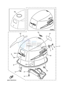 F20BMHL drawing TOP-COWLING