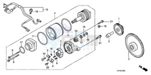 SH1259 ED / 2ED drawing STARTING MOTOR