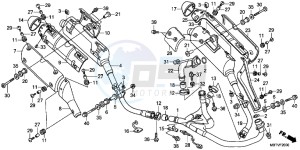 XL1000VAB drawing EXHAUST MUFFLER