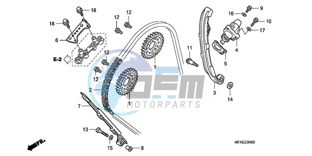 CAM CHAIN/TENSIONER