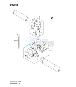 VZ800K9 drawing HANDLE SWITCH (MODEL K9)