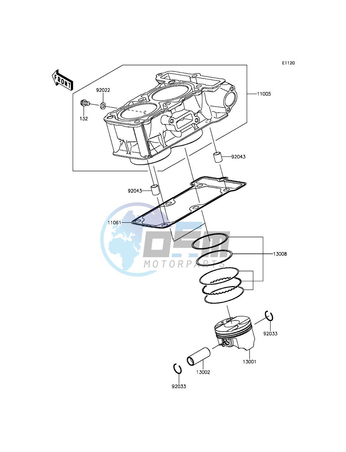 Cylinder/Piston(s)