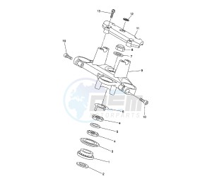 FZ6 S2 600 drawing STEERING