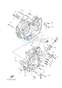 YFM700FWBD YFM70KPSH KODIAK 700 EPS SPECIAL EDITION (B328) drawing CRANKCASE