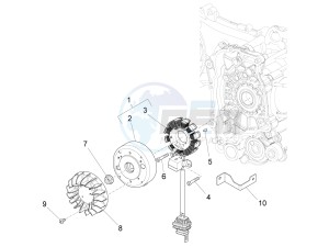 FLY 50 4T 4V USA (NAFTA) drawing Flywheel magneto