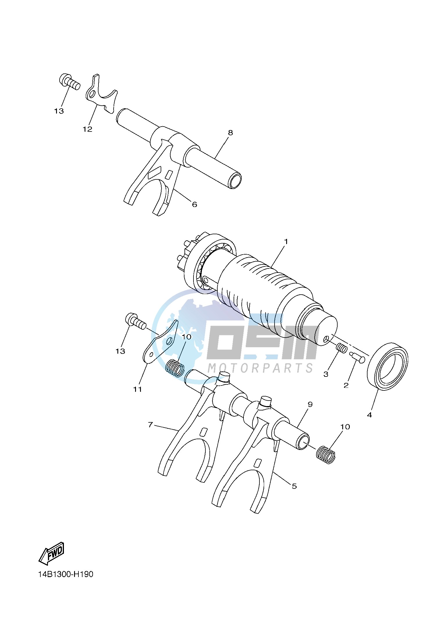 SHIFT CAM & FORK