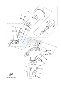 YFM700R YFM7RSEB RAPTOR 700 SPECIAL EDITION (1ASH 1ASJ 1ASG) drawing EXHAUST