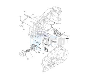 XP T-MAX 530 drawing OIL PUMP