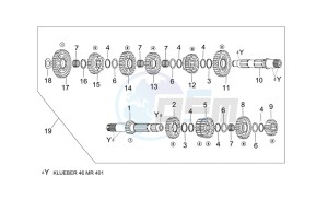 RSV 2 1000 drawing Gear box