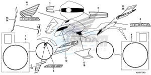 CB650FAH 2ED - (2ED) drawing MARK (4)