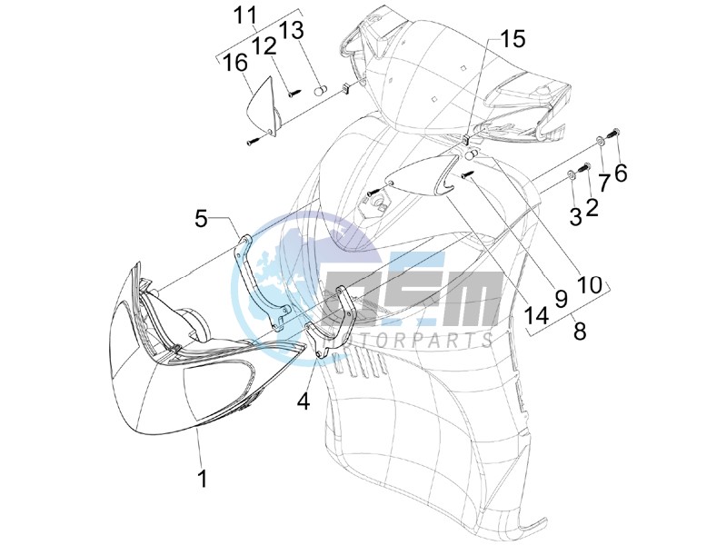 Head lamp - Turn signal lamps