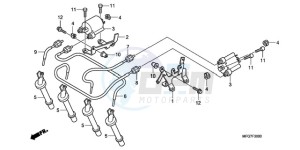 CB600F9 France - (F / CMF 25K) drawing IGNITION COIL