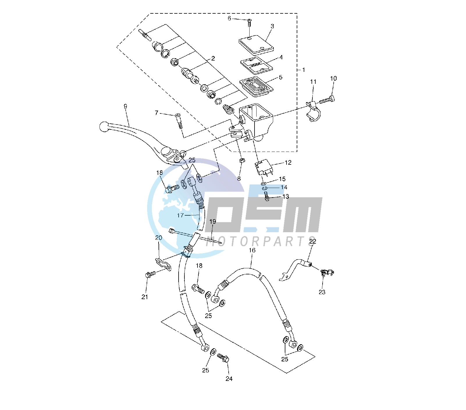 FRONT MASTER CYLINDER