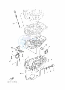 F40HETL drawing OIL-PAN